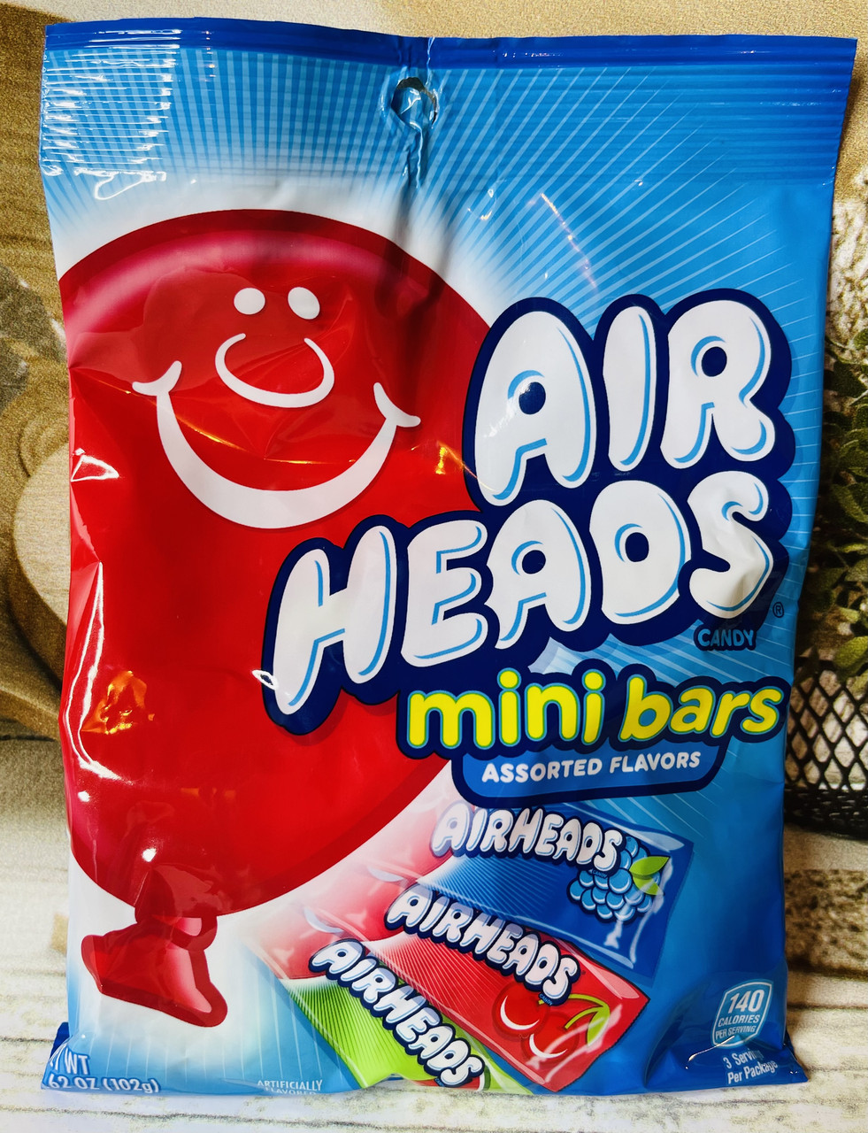Фруктові жувальні цукерки Airheads Candy Stirpes