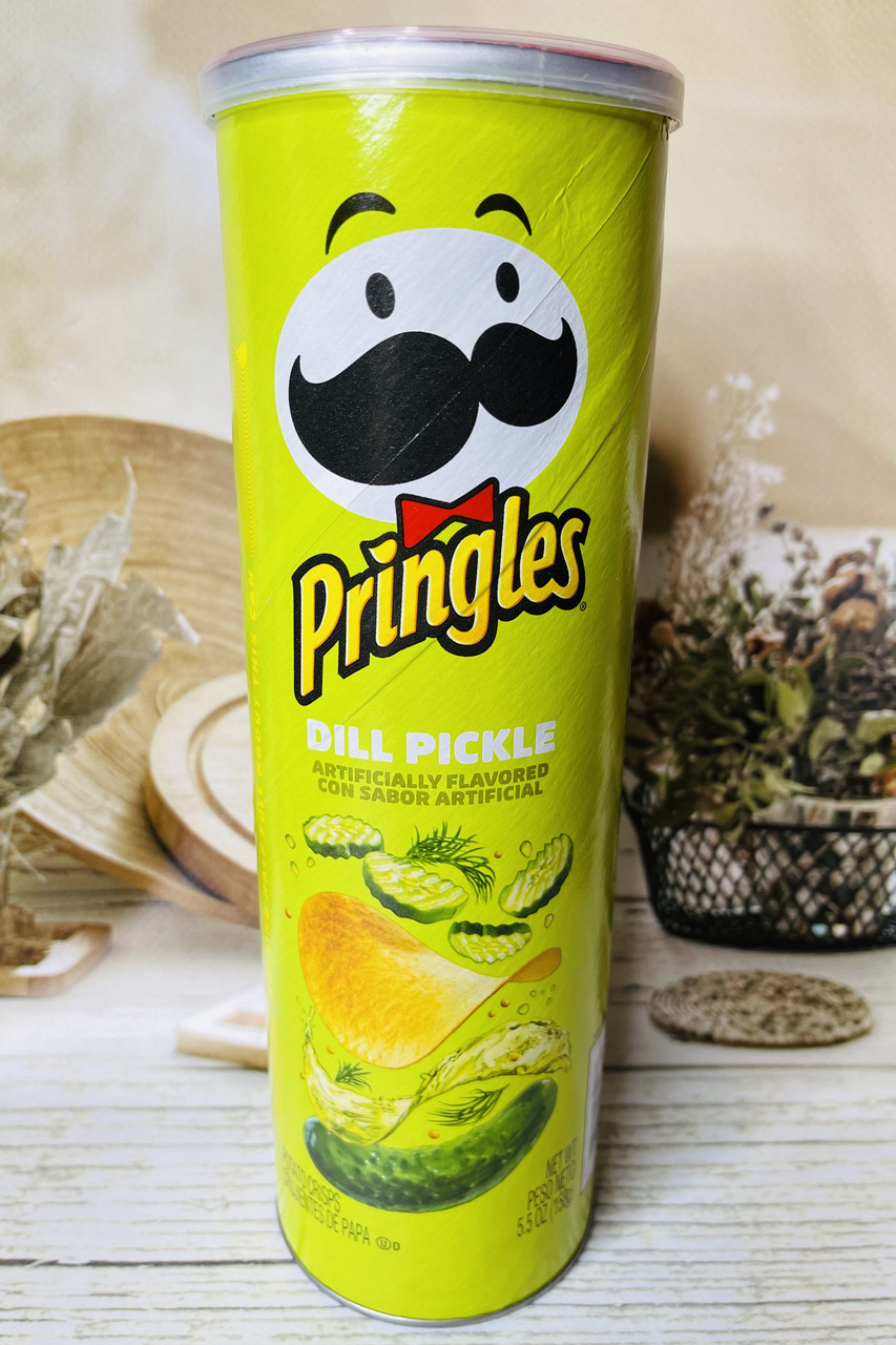 Чіпси PRINGLES смак кріп та огірок