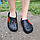 Крокси унісекс, чоловічі, жіночі сабо Crocs чорні з джибитсами, фото 6