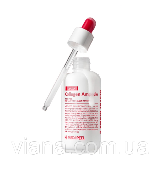 Сироватка з біфідобактеріями та колагеном MEDI-PEEL Red Lacto Collagen Ampoule 70 мл