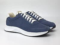 Кроссовки мужские синие летние замшевые с перфорацией обувь Rosso Avangard Ada Perf Vel Blu