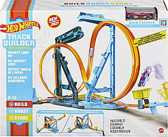 Трек Хот Вілс Нескінченна петля — Hot Wheels Track Builder Unlimited Infinity Loop Kit GVG10/HBY98