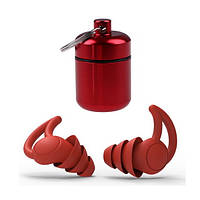 Беруші для сну, подорожей, роботи Silenta ProPlugs Red, 3 гребені