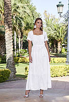 Пляжне плаття на зав'язці Fresh Cotton 2512 F-1C 46(L) Білий Fresh Cotton 2512 F-1C