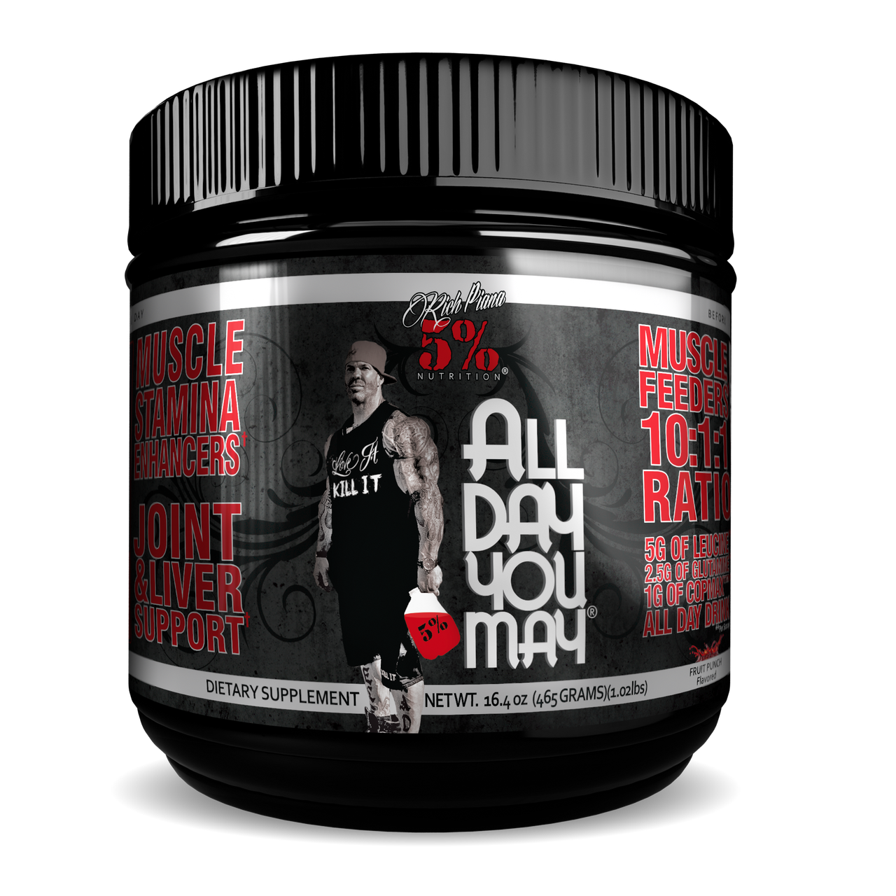 Rich Piana 5% Nutrition All Day You May 465 g