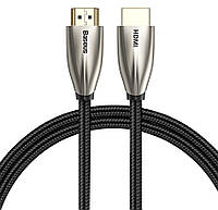 Кабель (переходник) Baseus HDMI - HDMI 4K Horizontal 2 м Золотистый (CADSP-B01)