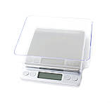 Електронні портативні ваги з платформою I-2000р/1г. Кондитерські, ювелірні, лабораторні., фото 7