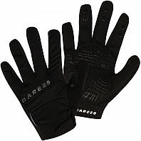 Велоперчатки мужские с пальцами демисезонные Dare2b Seize черные XL