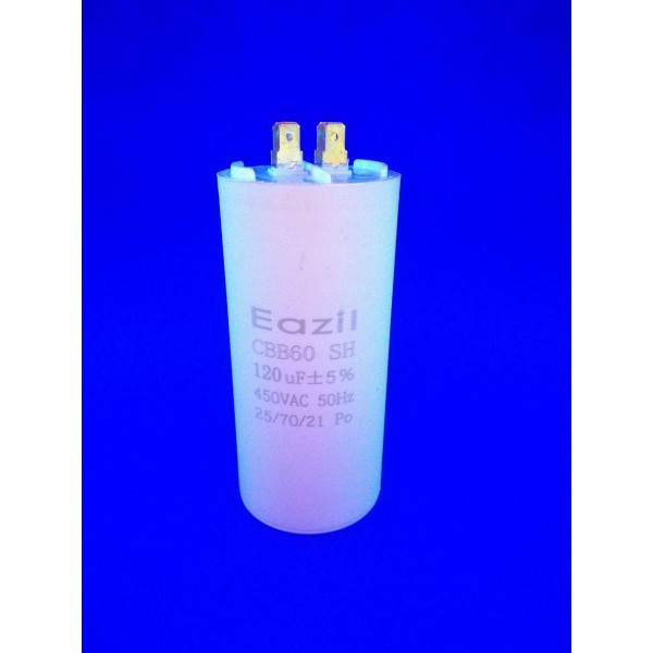 Конденсатор рабочий для электродвигателя CBB60 120 мкф 450в (ID ...