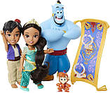 Набір ляльок Аладдин Жасмин Джинн і килим-самоліт Princess Jasmine and Aladdin, фото 4