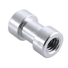 Адаптер перехідник із різі 1/4" на 3/8" Female (мама), втулка стійки 5/8 Alitek RST-16