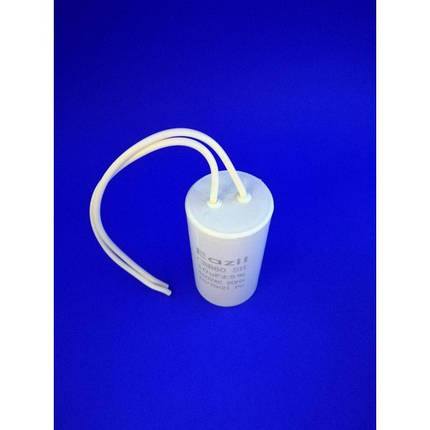 Конденсатор із гнучкими виведеннями Eazil CBB60 10 мкФ, uF 450V., фото 2