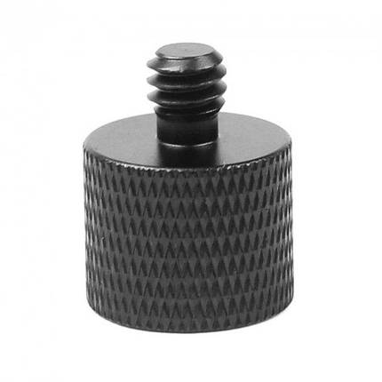 Адаптер перехідник з різі 1/4" Male (тато) на 3/8" Female (мама) Alitek RST-19, фото 1