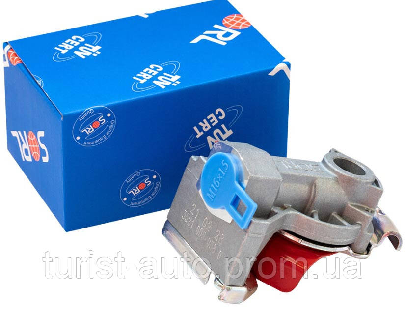 Головка ПАЛМ 16*1,5 червона (SORL) 9522000210