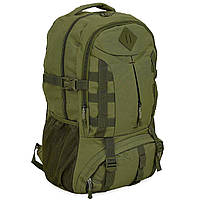 Рюкзак туристичний непромокальний 37л RECORD TY-0861 оливковий