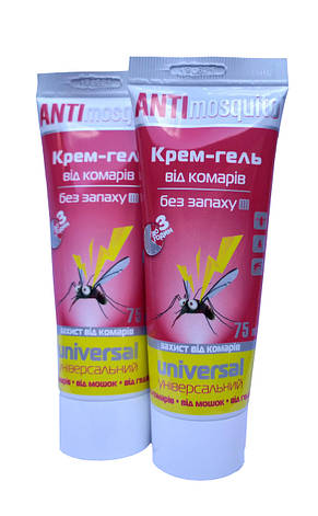 Крем проти комарів для всієї родини АнтиМскіто 75 мл Україна, фото 2