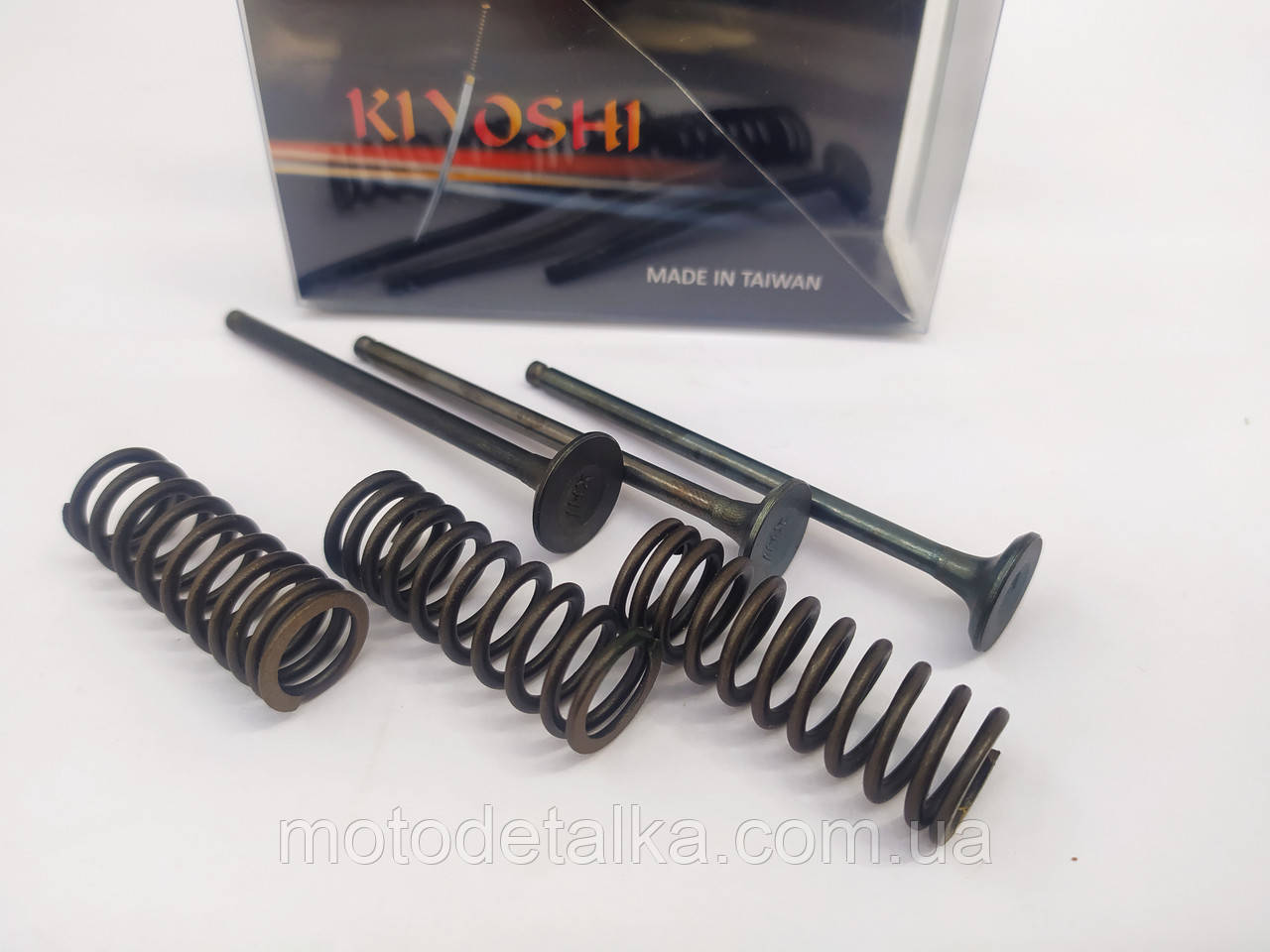 Клапаны ГРМ SA36J VINO/GEAR/JOG 4T +пружины `KIYOSHI` Тайвань.