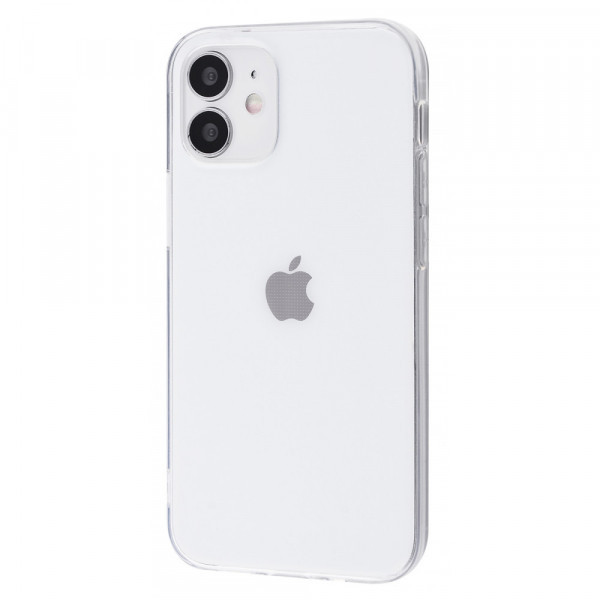 Чохол для iPhone 12 силіконовий бампер прозорий