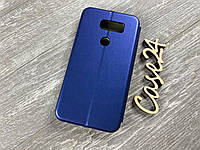 Чехол книжка Elegant на LG V30 Plus (6 цветов) синий