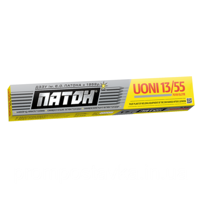 Зварювальні електроди PATON УОНИ 7018 ЕLІТE (від 50кг)