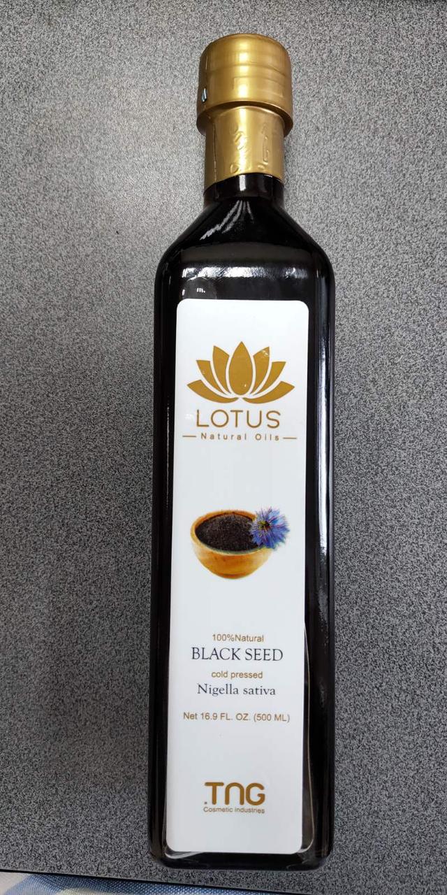 Лотус Lotus Black Seed олія чорного кмину Лотус 0,5 літра Єгипту Оригінал СТЕКЛО 500 мл