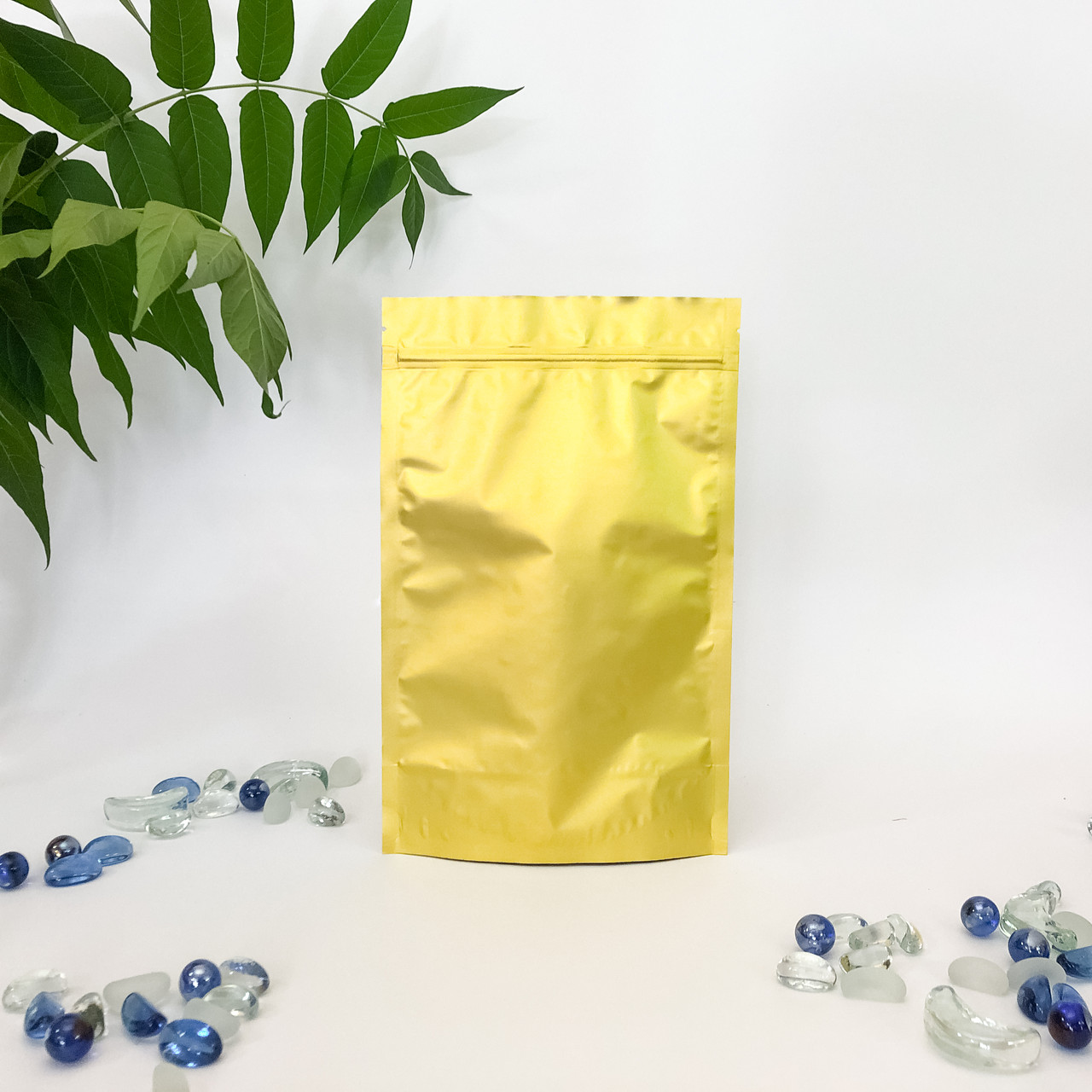 Дой-пак 180*280 (500г) з zip-lock Золотий