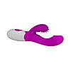 Жіночий вібратор зі стимулятором клітора хвильова вібрація Vibrator Andre, фото 4