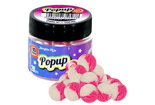 Pop-Up Benzar Mix 10 мм Bicolor White-Pink Garlic-Squid