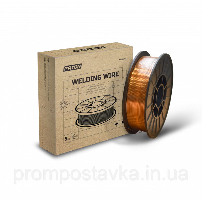 Зварювальний дріт ПАТОН ER70-S6 (Св-08Г2С) від 100кг, фото 1