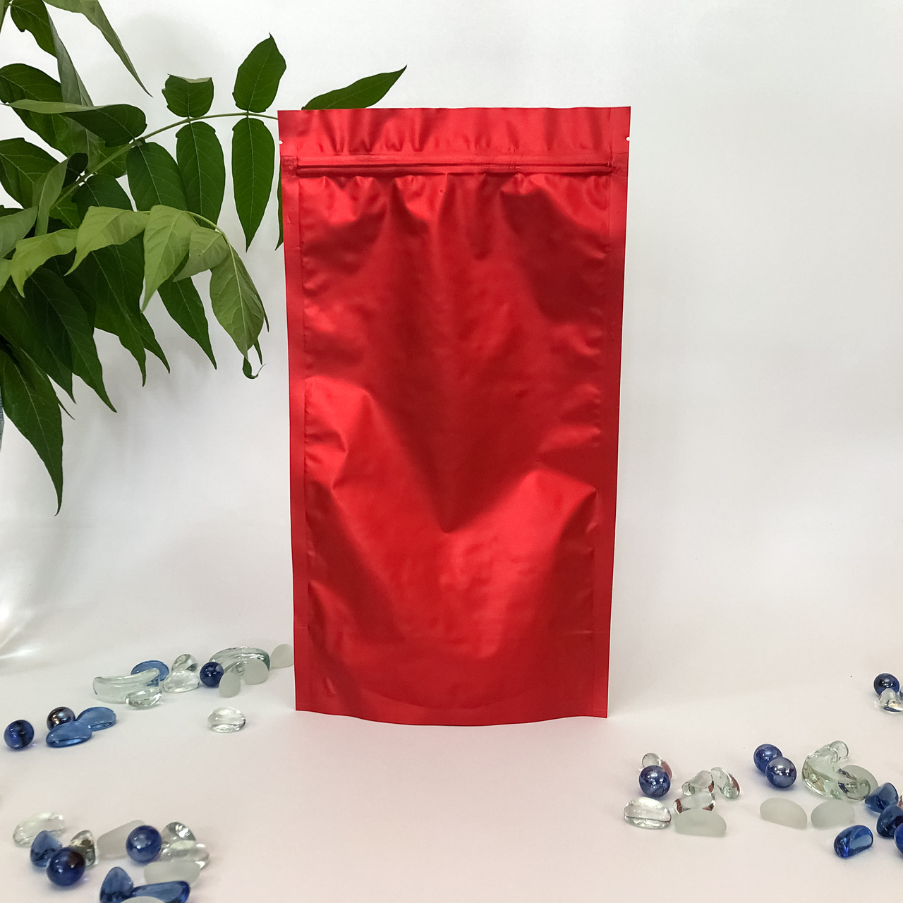 Дой-пак 210*380 (1000г) з zip-lock червоний
