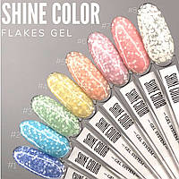№ 2 Flakes gel Shine color 5,МЛ