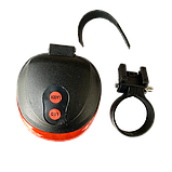 Ліхтарик велосипедний BL 118 BIKE LIGHT+LASER, фото 4