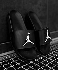 Чоловічі шльопанцы Jordan Slide Black ALL06578, фото 5