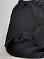 Чорні спортивні чоловічі шорти трикотажні (бавовна) однотонні двонитка, стильні та модні літні шорти, фото 8
