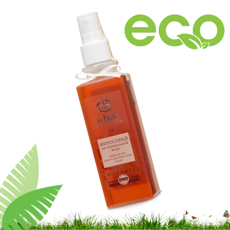 Фітоспрей для обличчя на термальній води Пророслі зерна White Mandarin