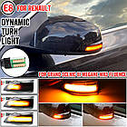 Повторювачі поворотів динамічні Renault Megane MK3 Laguna III X91 Scenic Fluence Latitude Safrane