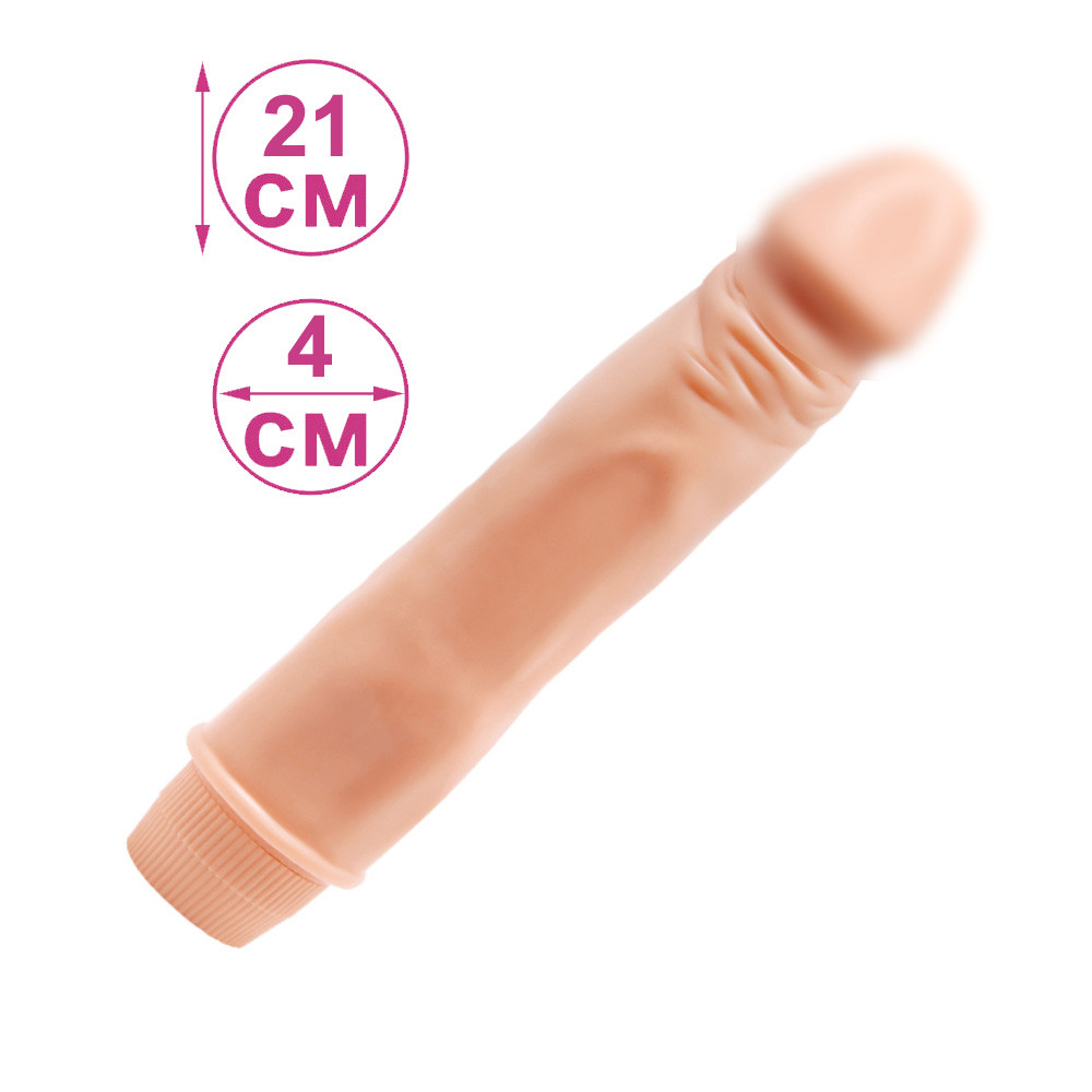 Вібратор для жінок 21 см реалістичний Vibrator Barbara