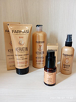 Кератинова серія для волосся farmasi keratin therapy