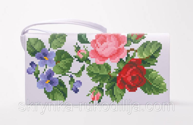 Пошитий клатч для вишивання КЛ-021 Барвиста Вишиванка