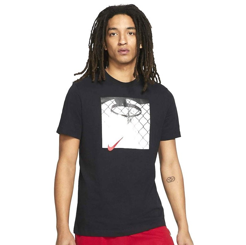 Футболка чоловіча баскетбольний Nike HBR PHOTO SS TEE (DD0769-010)