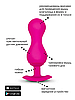 Тренажер інтимних м'язів Gvibe Gballs 3 App Petal Rose, 8 х 3 см, фото 7