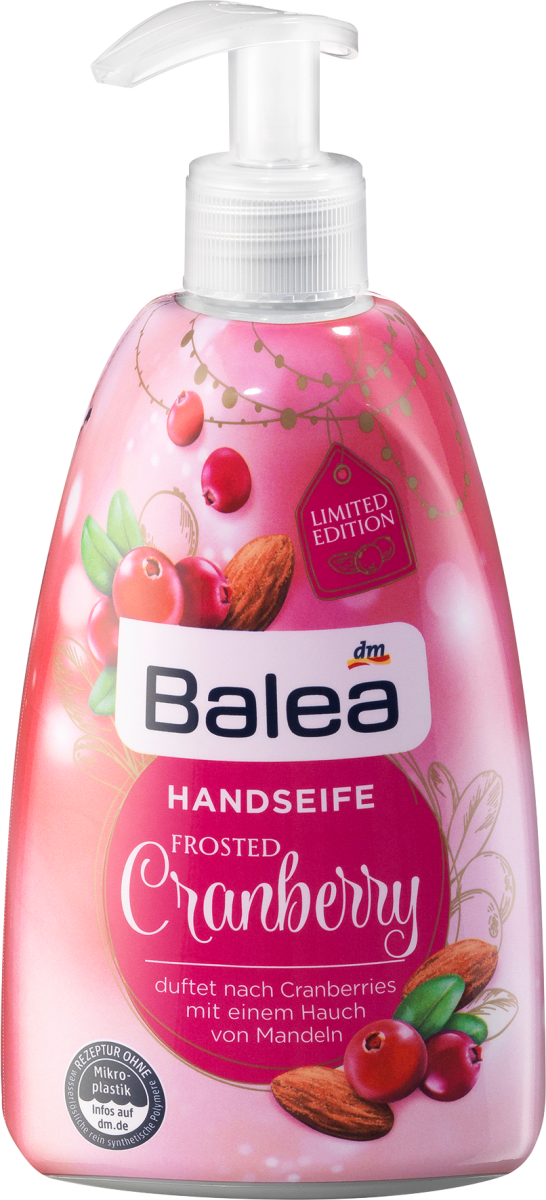 

Жидкое крем - мыло Balea Frosted Cranberry, 500 ml