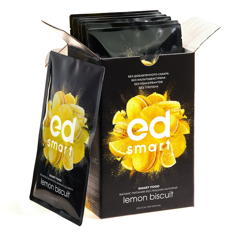 

ED Smart Lemon Biscuit, 7 порций