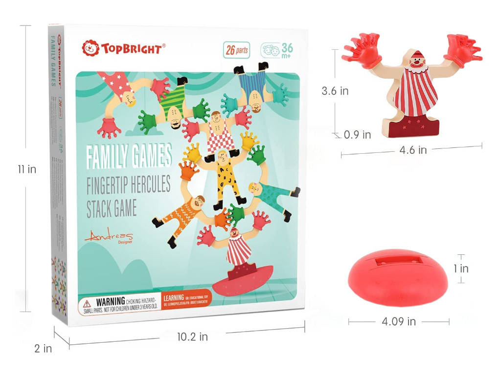 

Деревянная игрушка балансир Геркулес Top Bright