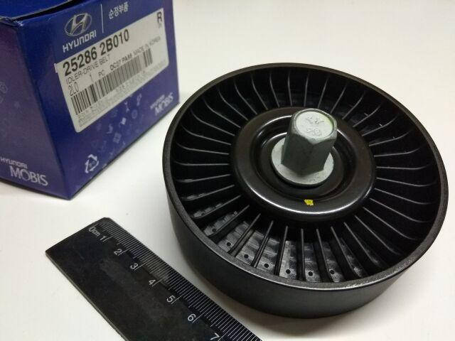 

Ролик ремня генератора натяжной Accent (RB) 11-, MOBIS (252862B010) пласт.