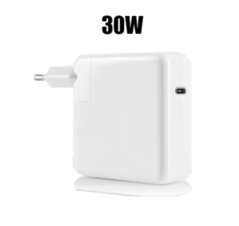 

Зарядное устройство 30W USB-C Power Adapter для Apple MacBook (white), Белый