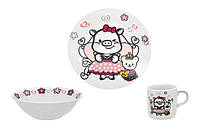 Детский набор столовой посуды Limited Edition Sweety из 3 предметов (C535)
