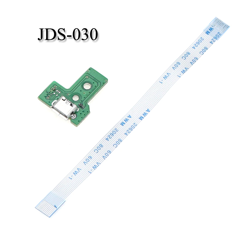 Плата живлення, модуль зарядки Micro USB Dualshock 4 JDS-030 + шлейф живлення, фото 1