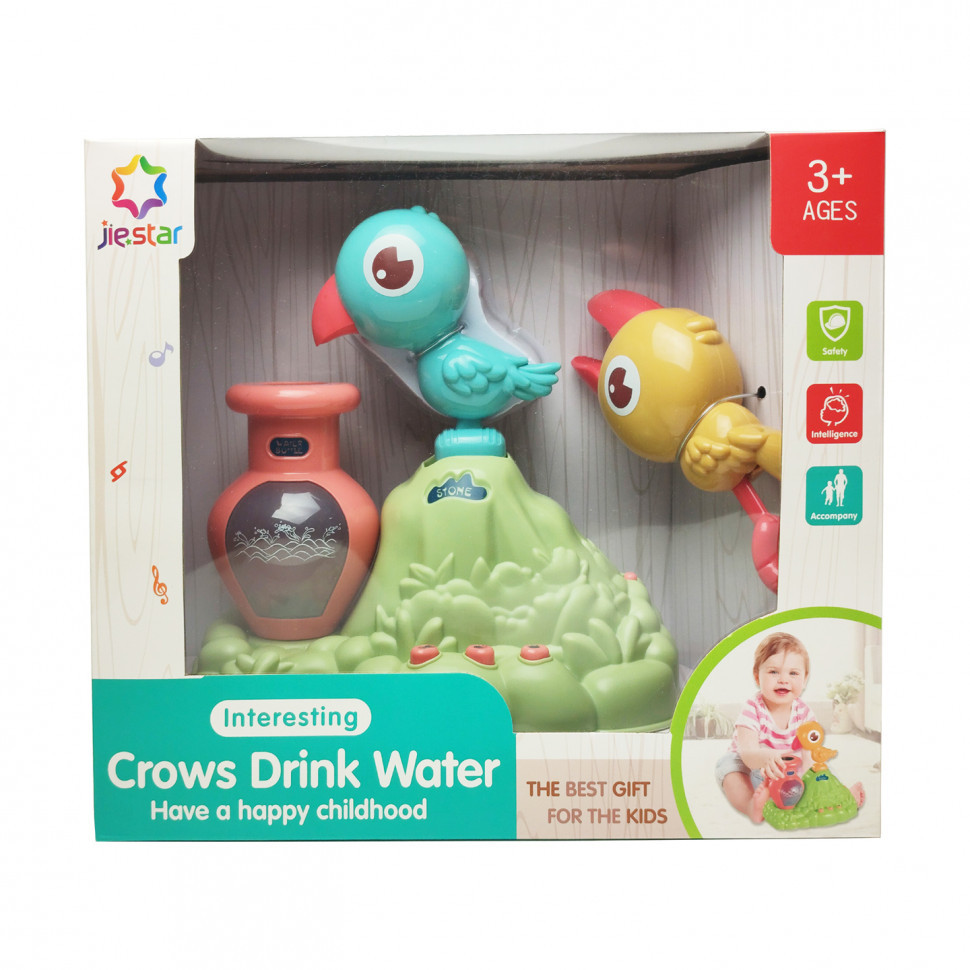 Гра "Пташки п'ють воду" 25876Е світитися (Синя Пташка), фото 1