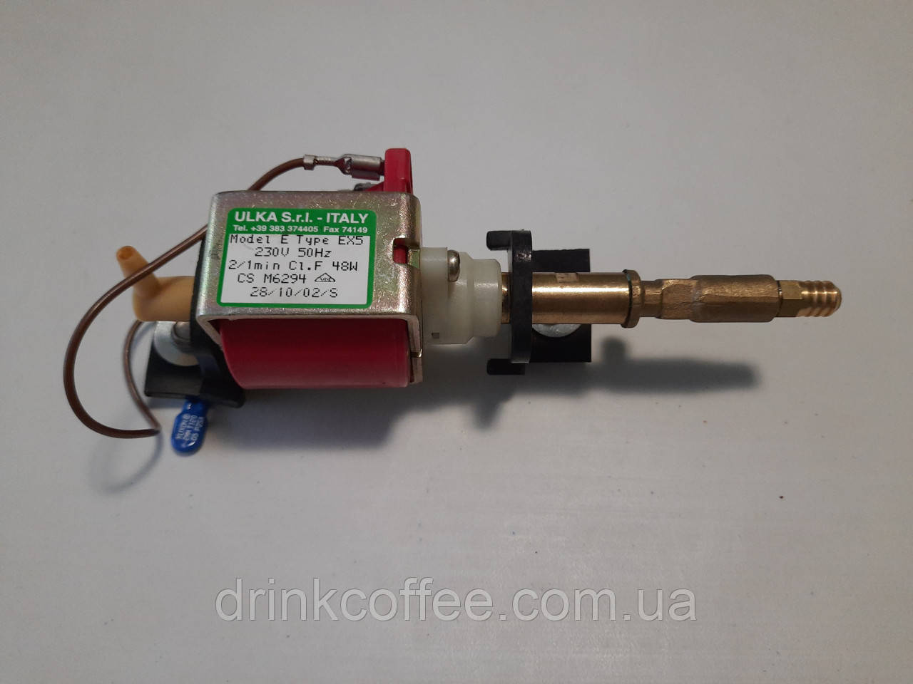 Помпа Ulka EX5 у зборі для кавомашини Saeco via tizia kaffeevollautomat TYPE SUP 002EV